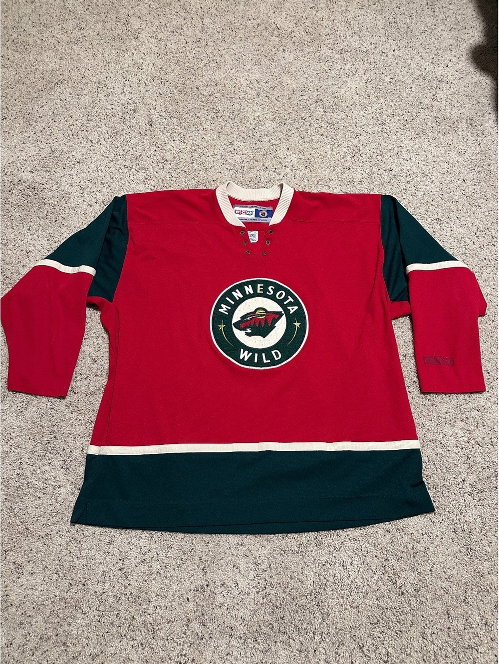 Minnesota Wild CCM Official Licensed Hockey Jersey XXL